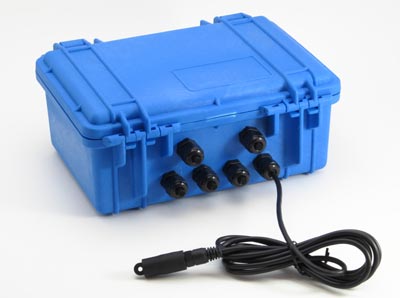 EC55 Weatherproof Case with attached cable option for XR5 Data Logger